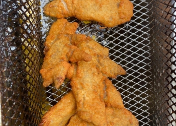 Friture du crêtes de coq