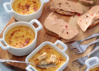 Crème brûlée de foie gras 